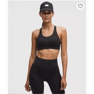 Lululemon Energy Bra High Support Black SZ 34DD
